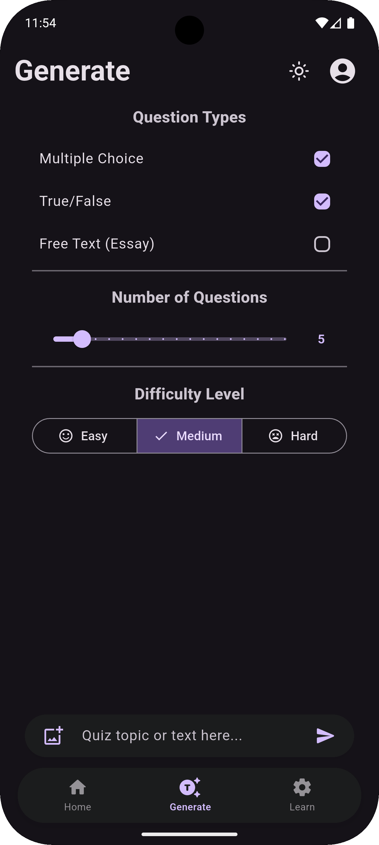 A mockup of the Flow Grade application home screen.